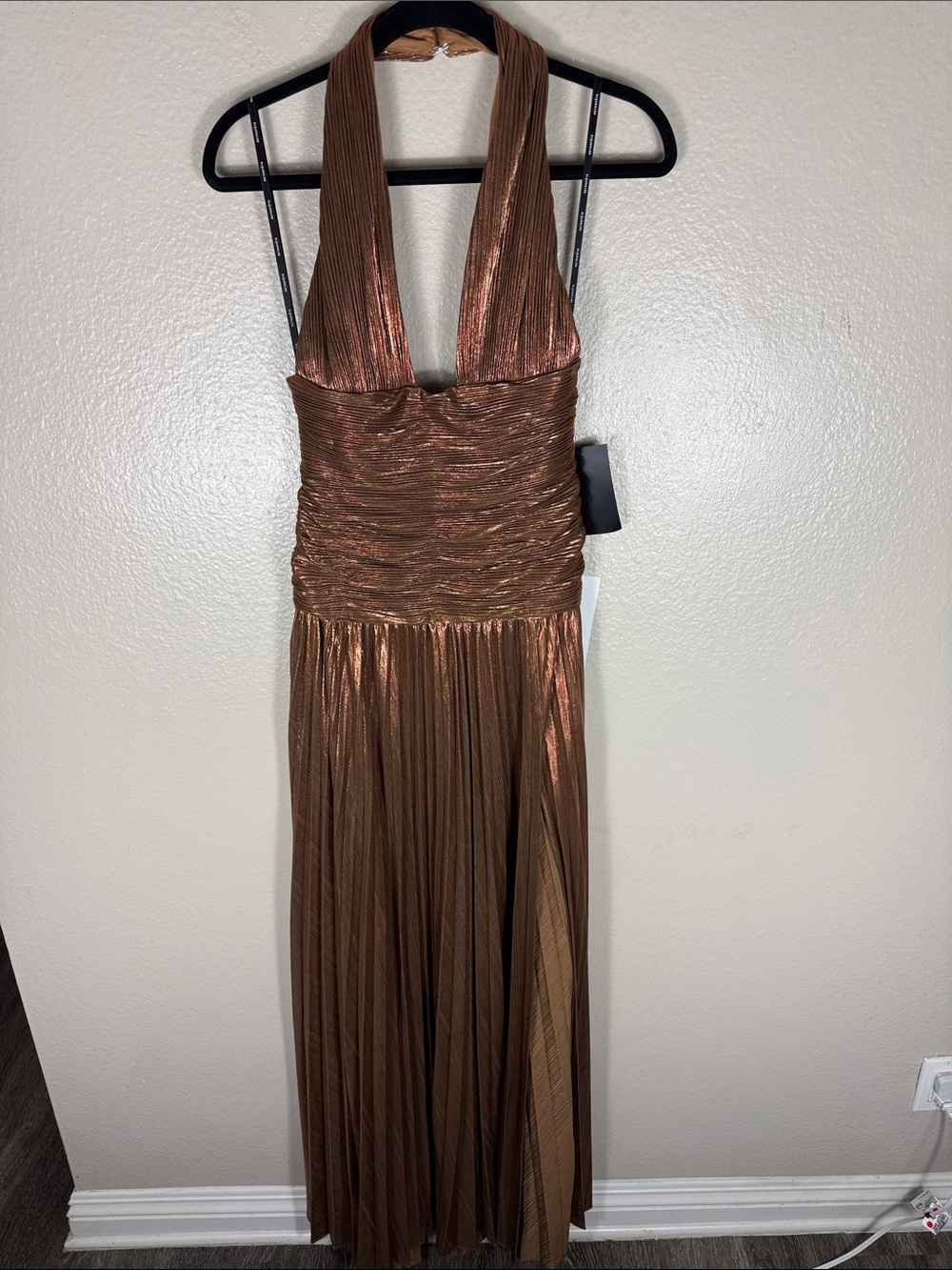Retrofete Orlina Dress in Sepia - Picture 6 of 12